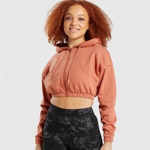 Gymshark kkfit kathryn & kendra cropped hoodie